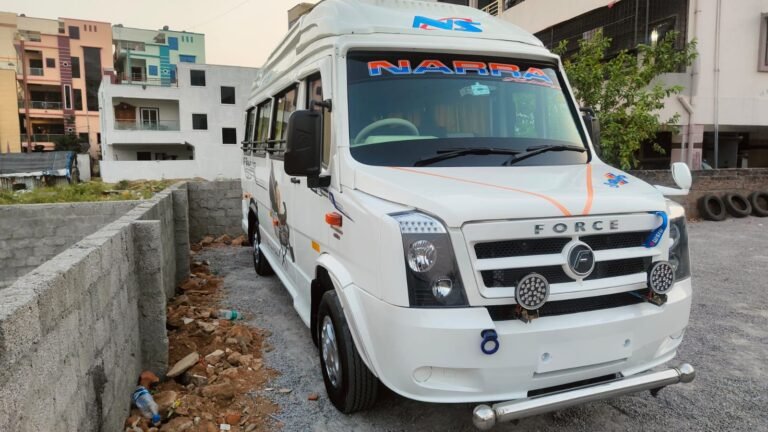 Best Luxury Tempo Traveller Services in Hyderabad